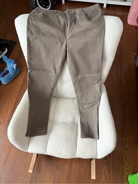 Women’s Brown Stretch Casual Pants